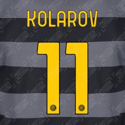 Kolarov 11 (Official Inter Milan 2020/21 Third Club Name and Numbering)